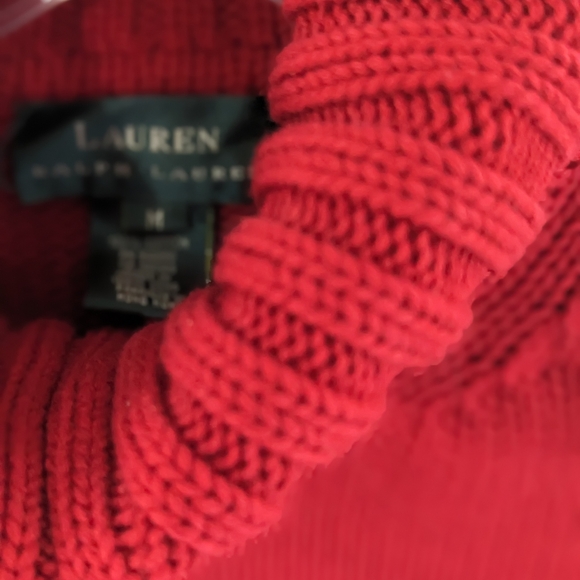 Lauren Ralph Lauren Snowflake Sweater size L - Picture 3 of 5